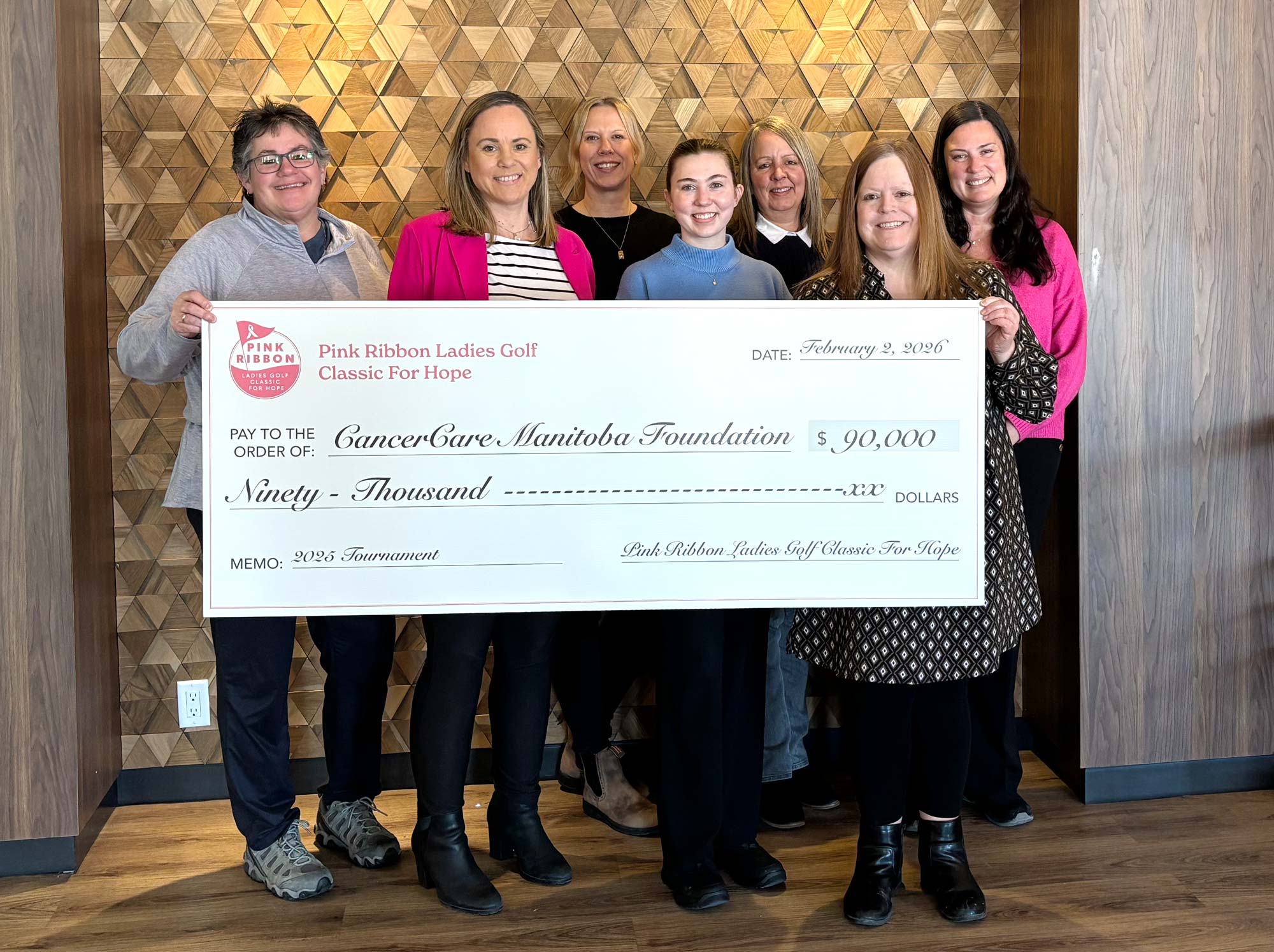 Featured image for “2025 Cheque Presentation”